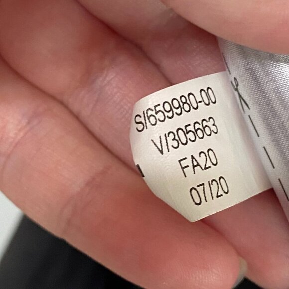 Banana Republic Black Sand-wash Twist Front Half Sleeve Midi Dress XXS Modal - Picture 8 of 9